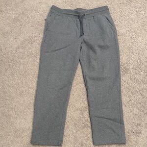 J. Crew Gray Fleece-Lined Pants